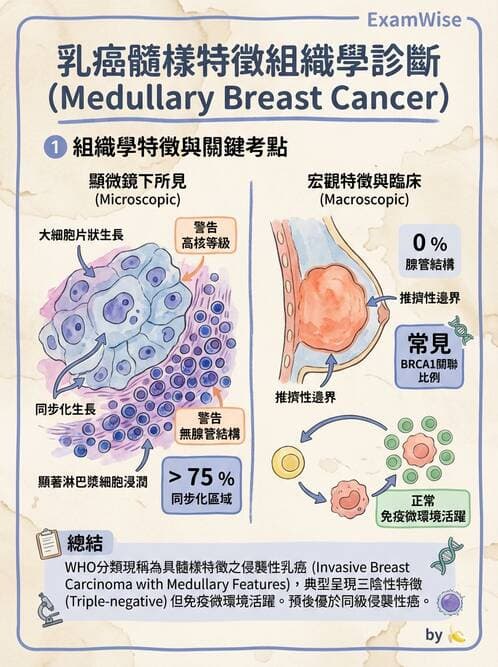 醫檢師 - 乳房及女性生殖疾病 - AI 圖文解析預覽