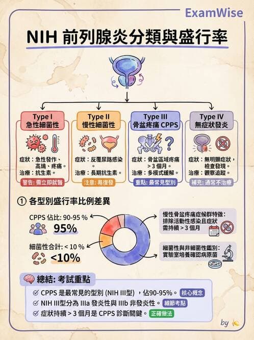 醫檢師 - 腎臟泌尿及男性生殖疾病 - AI 圖文解析預覽