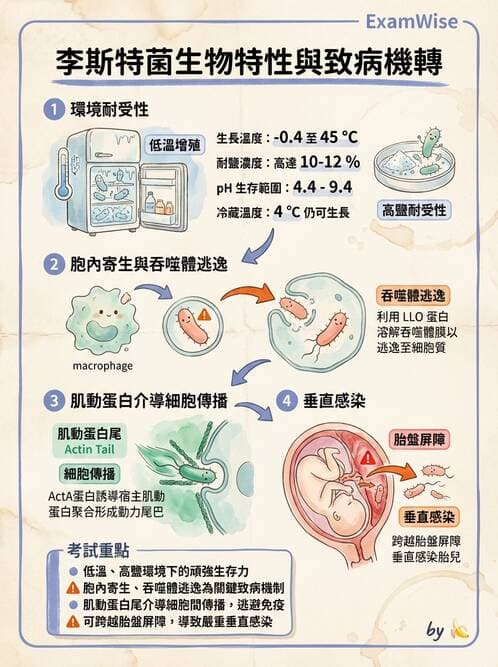 醫檢師 - 鏈球菌與其他革蘭氏陽性桿菌 - AI 圖文解析預覽