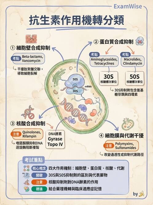 醫檢師 - 抗微生物製劑 - AI 圖文解析預覽