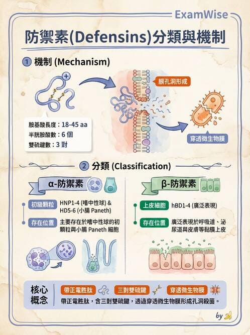 醫檢師 - 先天免疫與補體系統 - AI 圖文解析預覽