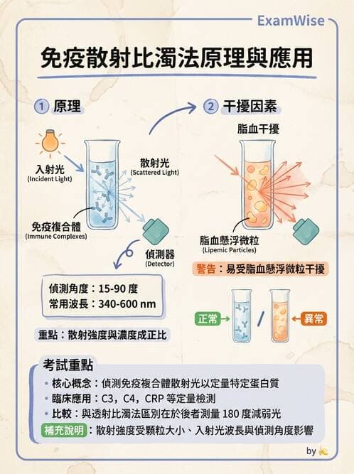 醫檢師 - 實驗室測試免疫法 - AI 圖文解析預覽