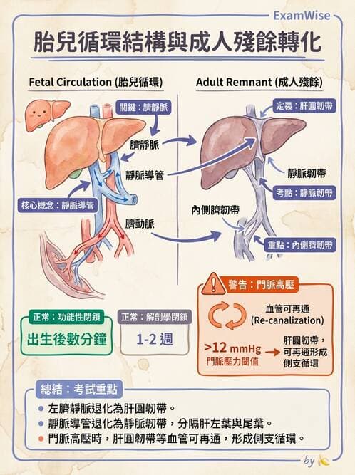 護理師 - 肝膽與腹部血管 - AI 圖文解析預覽