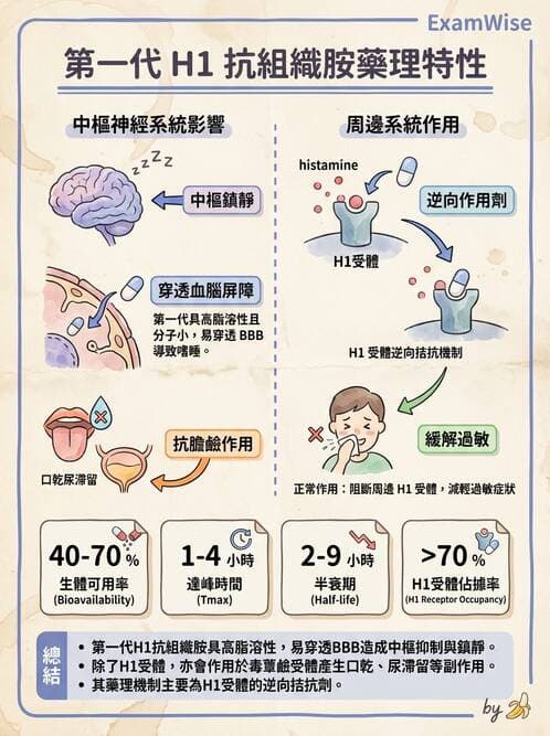 護理師 - 自主神經系統作用藥物 - AI 圖文解析預覽