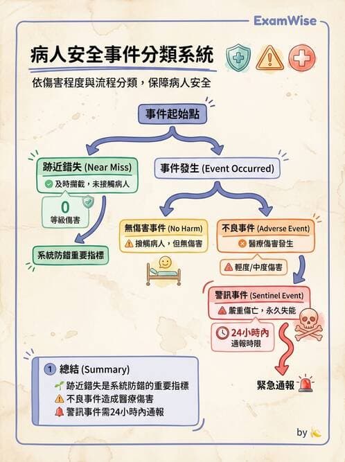 護理師 - 品質管理與病人安全 - AI 圖文解析預覽