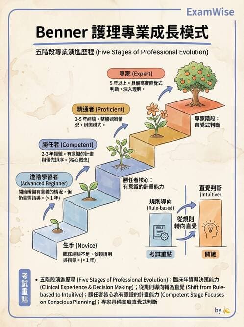 護理師 - 績效評估與專業發展 - AI 圖文解析預覽
