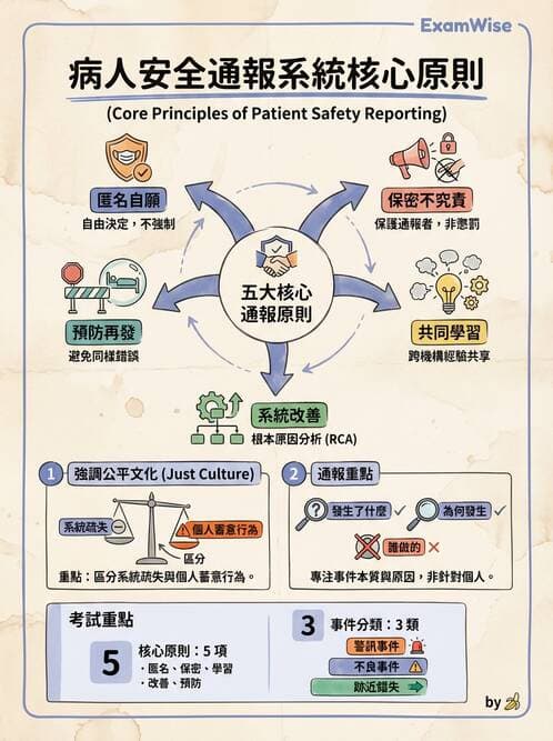 護理師 - 品質管理與病人安全 - AI 圖文解析預覽