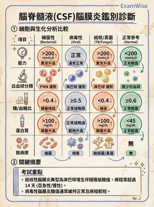 專師 - 中樞神經感染 - AI 圖文解析預覽