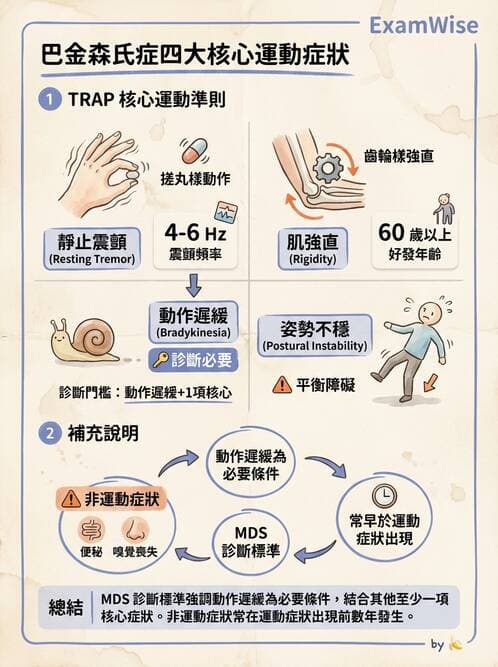 護理師 - 神經退化疾病與癲癇 - AI 圖文解析預覽