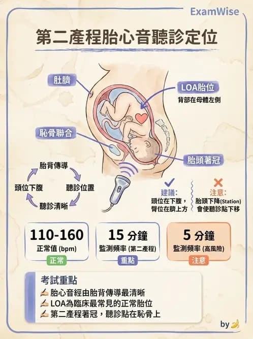 護理師 - 分娩過程與產科急症 - AI 圖文解析預覽