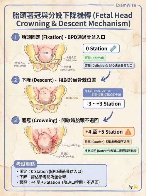 護理師 - 分娩過程與產科急症 - AI 圖文解析預覽