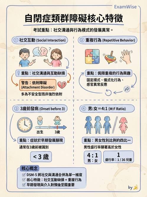 護理師 - 兒童青少年精神疾患 - AI 圖文解析預覽