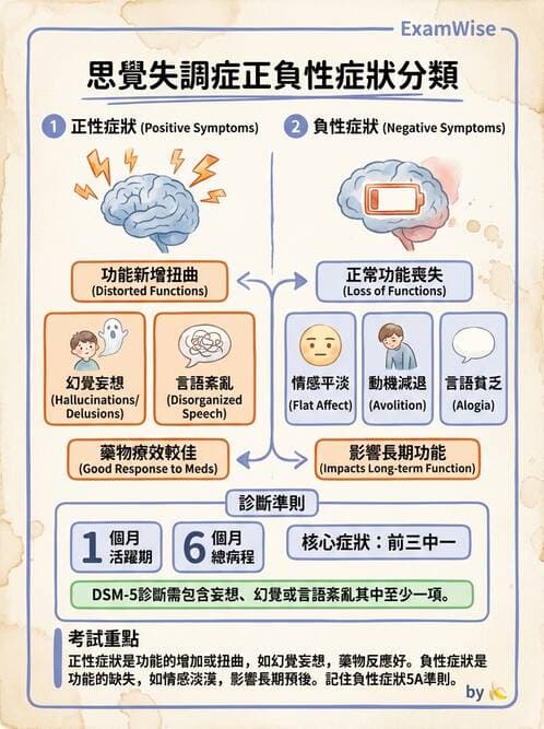 護理師 - 情感與思覺障礙綜合評估 - AI 圖文解析預覽