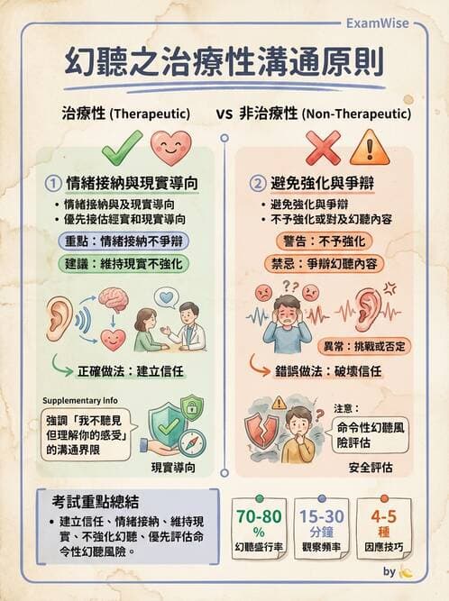 護理師 - 思覺失調症護理 - AI 圖文解析預覽