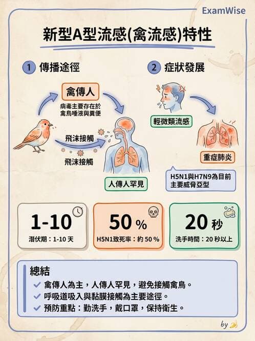 護理師 - 傳染病防治與護理 - AI 圖文解析預覽