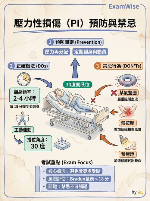 護理師 - 運動功能與傷口護理 - AI 圖文解析預覽
