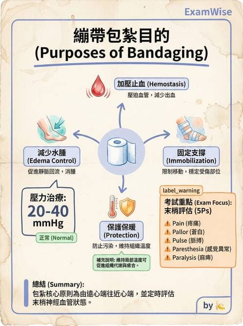護理師 - 護理安全與環境管理 - AI 圖文解析預覽