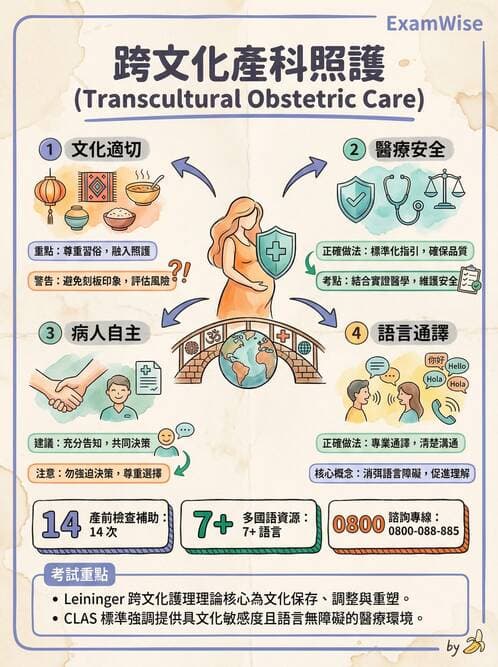 護理師 - 高危險妊娠 - AI 圖文解析預覽