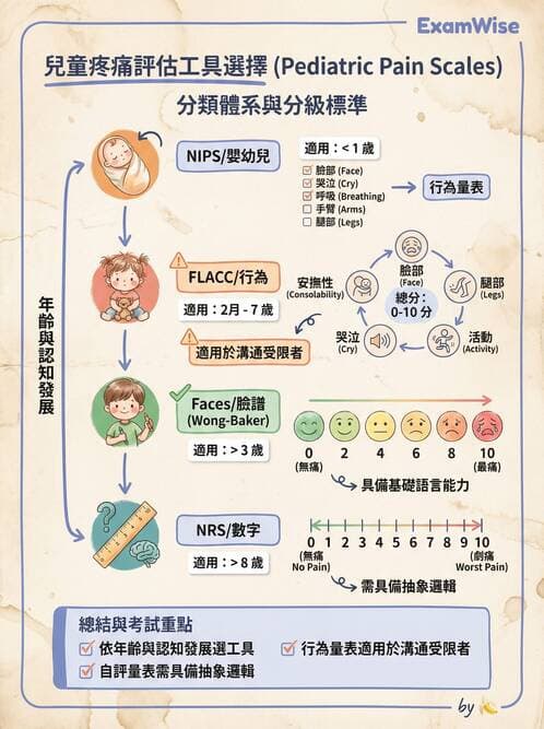 護理師 - 兒童基本護理評估技術 - AI 圖文解析預覽