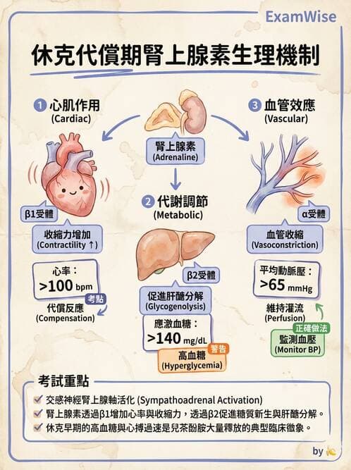 專師 - 休克分類與血行動力學 - AI 圖文解析預覽