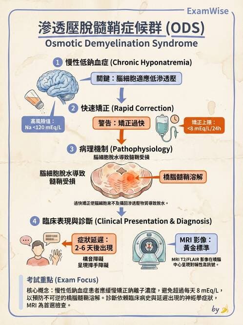 專師 - 鈉離子異常與SIADH - AI 圖文解析預覽