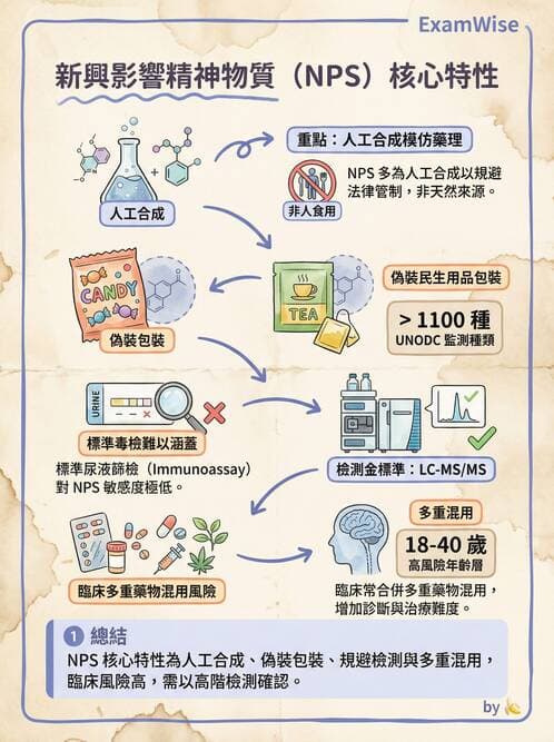 護理師 - 物質相關與成癮障礙 - AI 圖文解析預覽