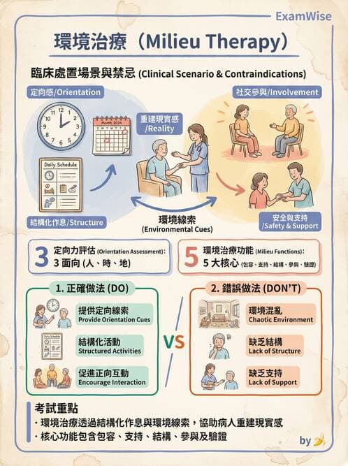 護理師 - 治療性溝通與護病關係 - AI 圖文解析預覽