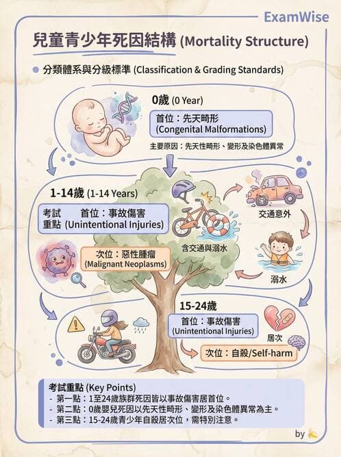 護理師 - 婦幼與青少年健康 - AI 圖文解析預覽