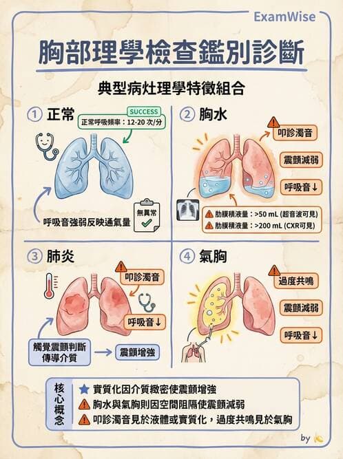 專師 - 肋膜疾病 - AI 圖文解析預覽