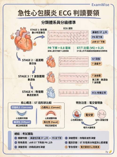 專師 - 心律不整與ECG判讀 - AI 圖文解析預覽
