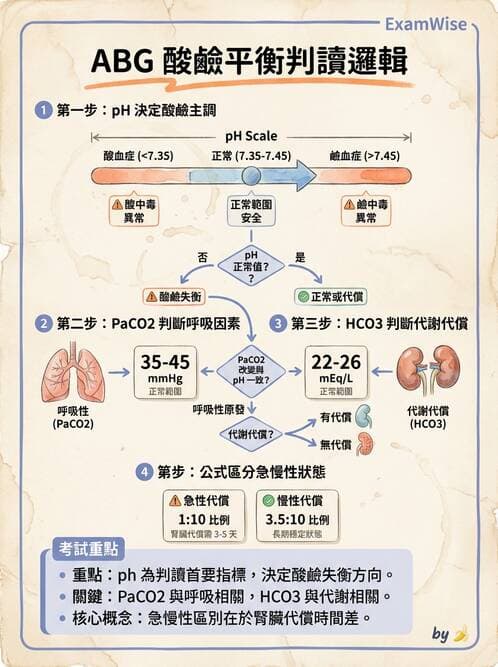 專師 - 呼吸治療與ABG - AI 圖文解析預覽