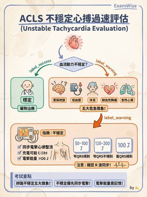 專師 - 心律不整與電擊治療 - AI 圖文解析預覽