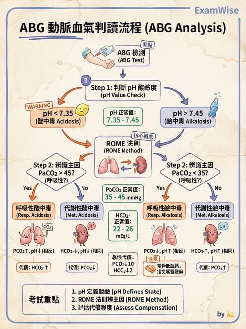 專師 - 呼吸治療與ABG - AI 圖文解析預覽