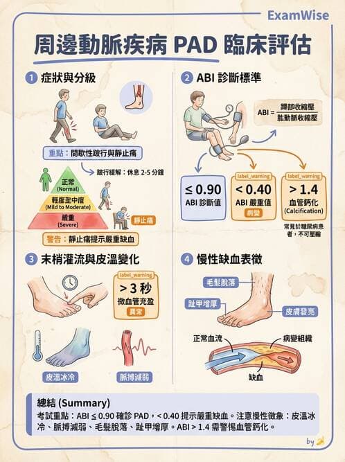 專師 - 周邊血管與靜脈疾病 - AI 圖文解析預覽