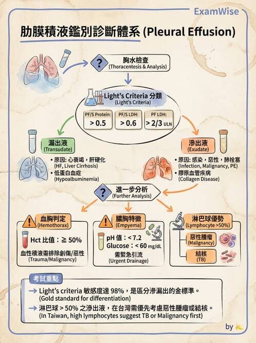 專師 - 肋膜疾病 - AI 圖文解析預覽