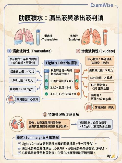 專師 - 肋膜疾病 - AI 圖文解析預覽