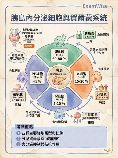 專師 - 腦下垂體與其他內分泌 - AI 圖文解析預覽