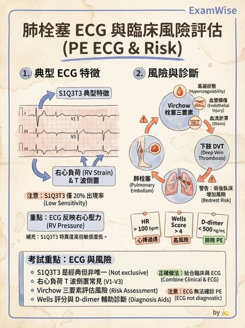 專師 - 心律不整與ECG判讀 - AI 圖文解析預覽