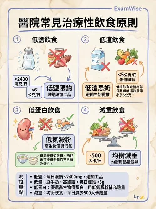 營養 - 機構供膳類型與特殊對象飲食設計 - AI 圖文解析預覽