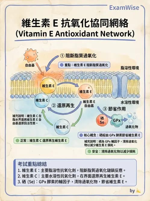 營養 - 維生素E - AI 圖文解析預覽