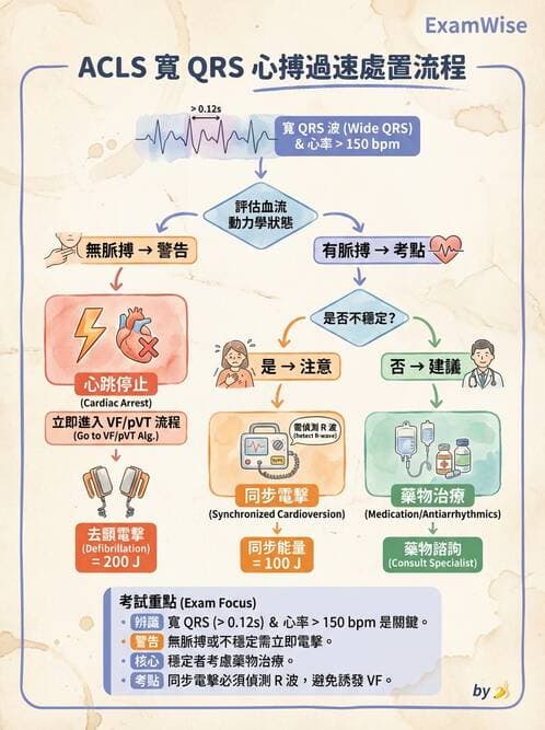專師 - 心律不整與電擊治療 - AI 圖文解析預覽