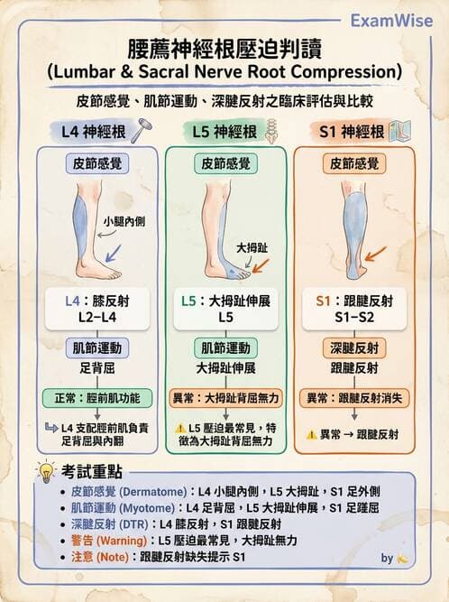 專師 - 周邊神經與脊髓病變 - AI 圖文解析預覽