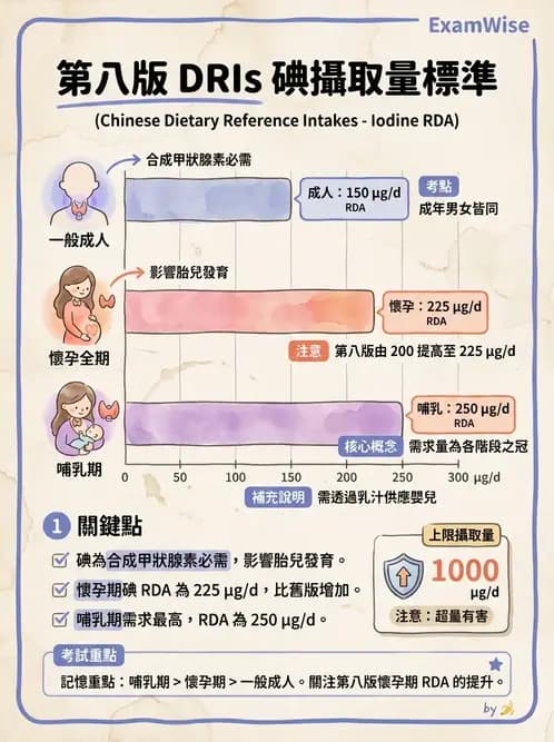 營養 - DRIs與飲食指南 - AI 圖文解析預覽