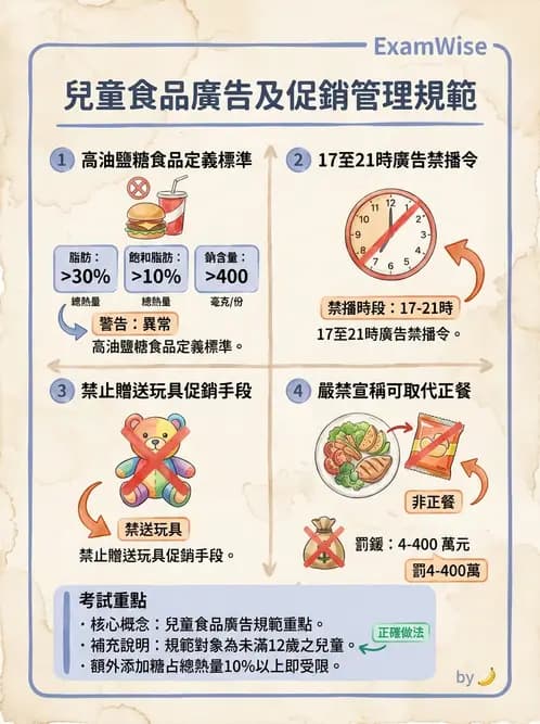 營養 - 營養標示與食品法規 - AI 圖文解析預覽