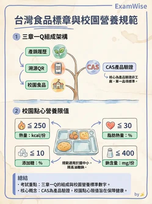 營養 - 食材驗收與品質規格 - AI 圖文解析預覽
