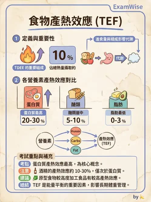 營養 - 能量平衡與食慾控制 - AI 圖文解析預覽