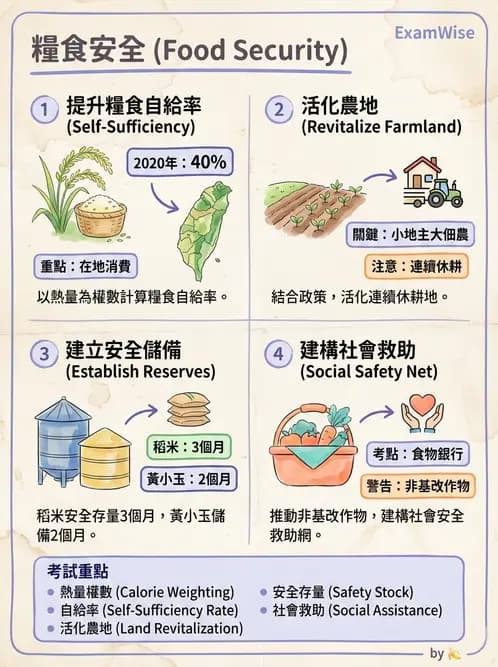 營養 - 國際營養議題與糧食安全 - AI 圖文解析預覽