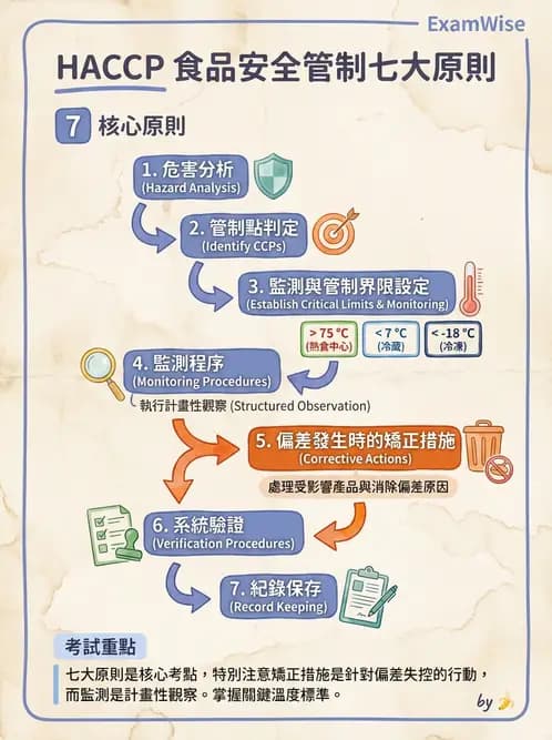 營養 - 餐飲人員衛生與操作規範 - AI 圖文解析預覽