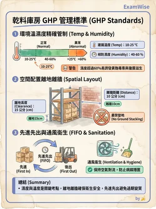 營養 - 餐飲場所設施與食材管理 - AI 圖文解析預覽