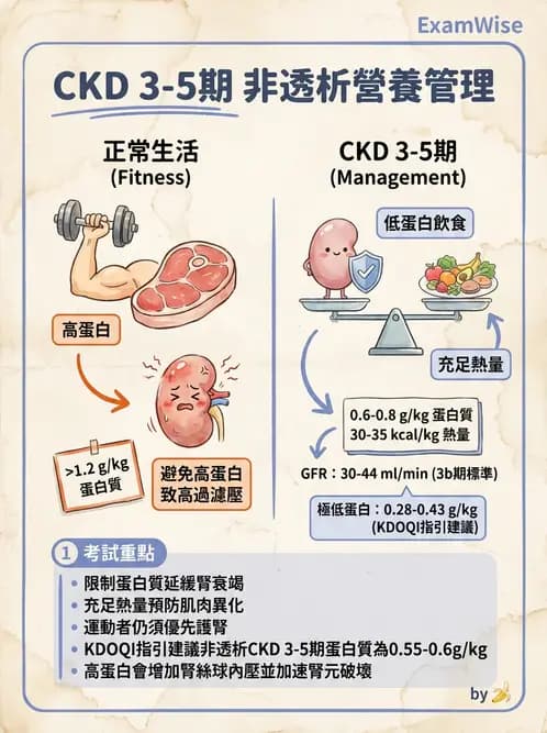 營養 - 腎臟疾病飲食治療 - AI 圖文解析預覽